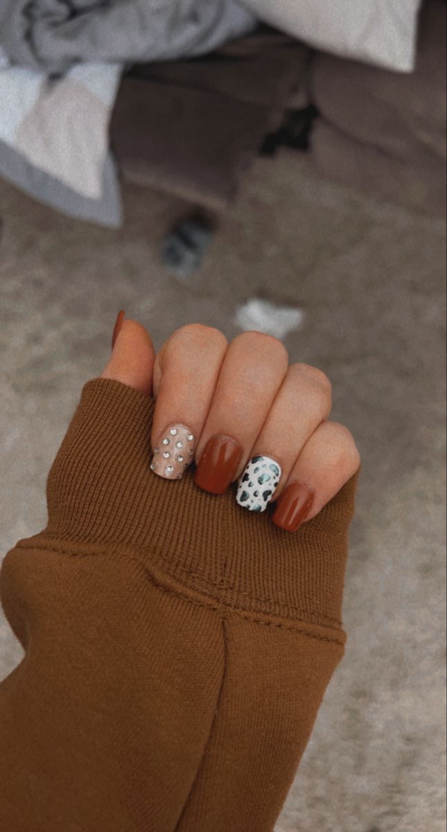 Western Style Nails, Country Acrylic Nails, Cowboy Nails, Country Glam, Western Nails, Country Nails, Acrylic Nail Shapes, Cow Nails, Style Nails