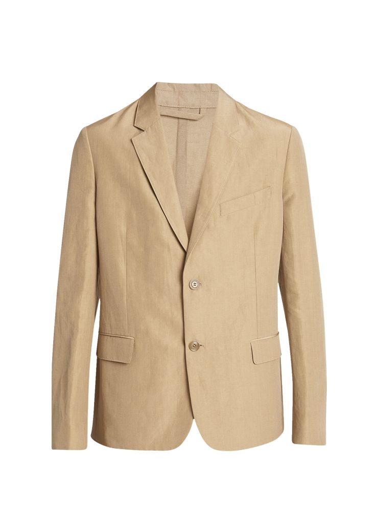 Find GIVENCHY Silk Linen Unstructured Sport Coat on Editorialist. Givenchy unstructured sport coat with a button-cuff finish Notched lapels; two-button front Long sleeves Chest welt pocket Front flap pockets Cutaway hem Classic fit Linen/silk Made in Italy Spring Formal Sport Coat With Flat Front, Spring Business Casual Suits With Button Cuffs, Sport Coat With Hidden Button Closure For Spring Formal, Luxury Spring Sport Coat For Business Casual, Spring Single-breasted Sport Coat With Notch Lapel, Spring Business Sport Coat Button-up, Luxury Spring Sport Coat With Welt Pockets, Unstructured Notch Lapel Sport Coat For Formal Occasions, Casual Suits With Notch Lapel And Concealed Placket