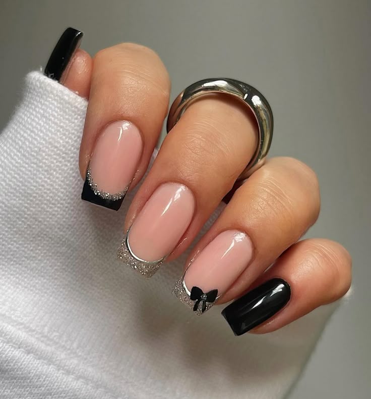 Nail Art For Girls, Trendy Manicure, Mickey Nails, Nail Goals, Tie Dye Nails, Stunning Nail Designs, Glitter Gel Nails, Simple Gel Nails, Lines On Nails