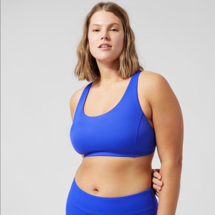 Athleta, New With Tags, Size L Malibu Bikini Top With Racer Back Design. Quick-Drying, Upf 50+, Machine Wash And Line Dry. Blue Athleisure Swimwear With Built-in Padding, Blue Compressive Sports Bra With Built-in Padding, Blue Racerback Activewear Bra Friendly, Blue Racerback Activewear, Compressive Sleeveless Swimwear, Bra Friendly, Compressive Sleeveless Swimwear With Bra-friendly Design, Compressive Sleeveless Bra-friendly Swimwear, Blue Racerback Sports Bra With Built-in Padding, Sports Tankini With Built-in Padding