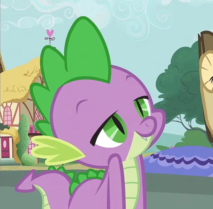 the pinkie pony is standing in front of an old clock and looking at it