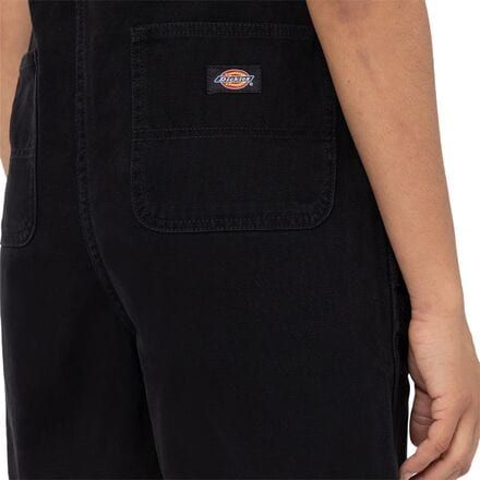 The Dickies Duck Canvas overall shorts are crafted for women with authentic fabrication and detailing. The shortalls sit above the knee and feature a large bib pocket on the front, two back pockets with tool insert, hammer loop detail, and brass rivet button closure. They're made to last with our durable brushed duck canvas fabric. Cotton Shortalls With Pockets, Utility Bib Front Bottoms With Pockets, Utility Workwear Shortalls With Pockets, Utility Style Workwear Shortalls With Pockets, Utility Shortalls With Pockets For Workwear, Workwear Bib Front Shortalls With Pockets, Duck Canvas, Personal Marketing, Overall Shorts