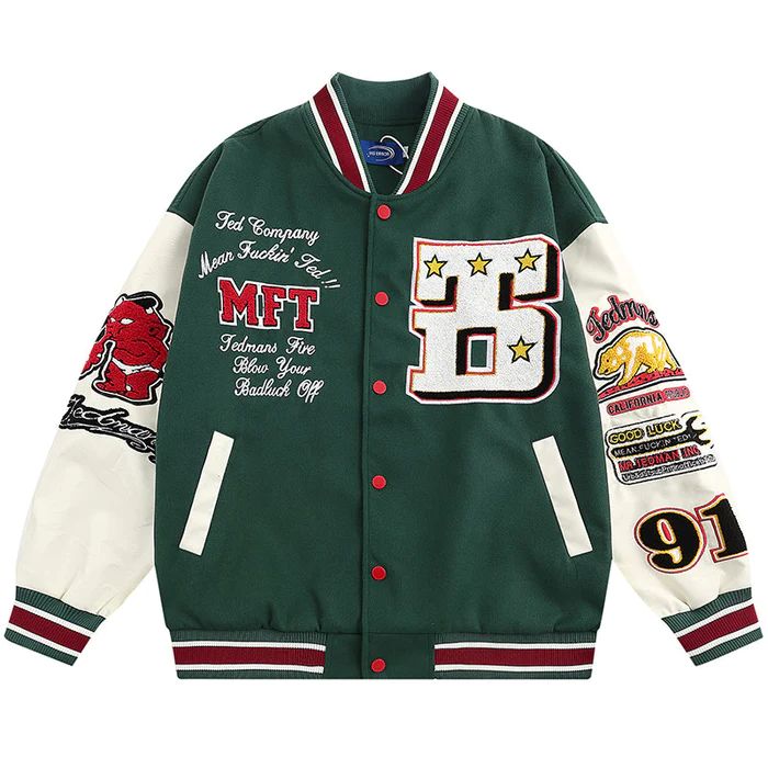 Nba Clothes, Baseball Jacket Outfit, Prom Jacket, Senior Jackets, College Jacket, Baseball Jackets, College Jackets, Streetwear Jackets, College Baseball