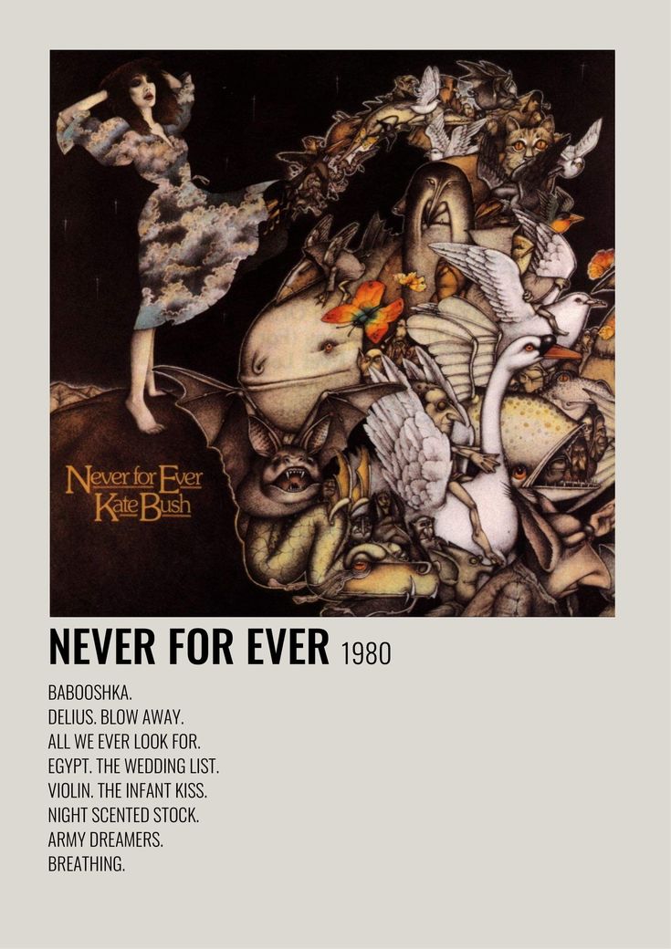 the cover art for never for ever