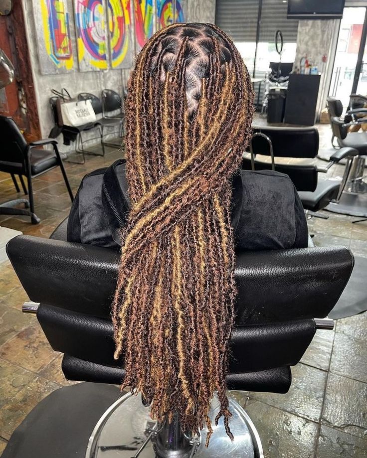 Butterfly Loca, Locs Colors, Human Hair Dread Extensions, Twists Locs, Soft Locs, Big Box Braids Hairstyles, Colored Braids, Goddess Braids Hairstyles, Faux Locs Hairstyles