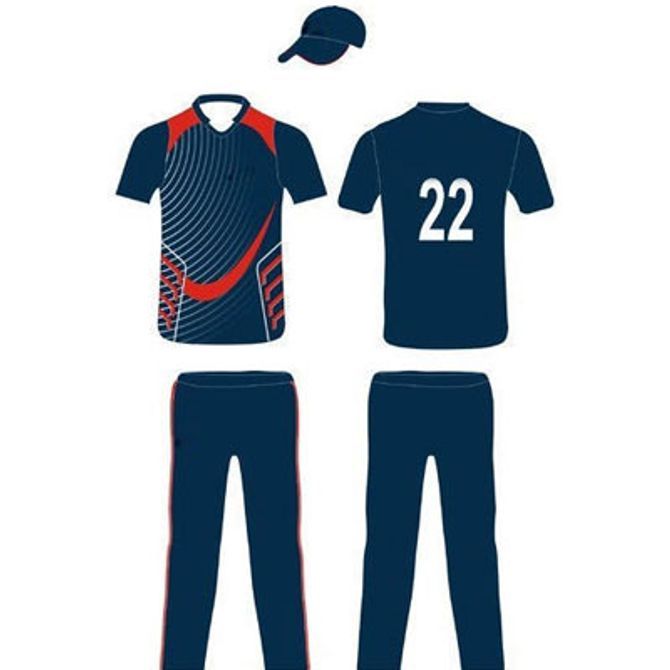 a baseball uniform with the number 22 on it and two different outfits for each player