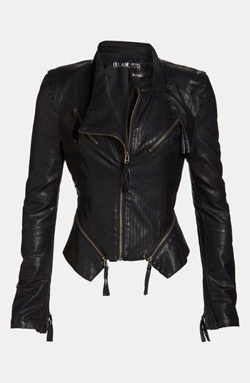 Luxury Business Biker Jacket, Luxury Chic Leather Jacket With Zipper, Luxury Sleek Biker Jacket For Night Out, Luxury Winter Elegant Biker Jacket, Luxury Urban Biker Jacket For Fall, Luxury Casual Leather Jacket With Zipper, Chic Luxury Leather Jacket With Zipper Closure, Luxury Sleek Biker Jacket For Business, Luxury Elegant Winter Biker Jacket