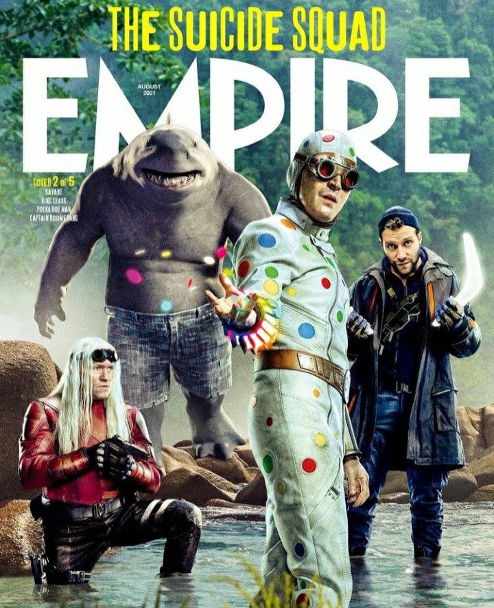 The Suicidesquad Dc, Suicidesquad Dc, Magazine Cover Poster, Mad Movies, Amanda Waller, Margot Robbie Harley Quinn, King Shark, Margot Robbie Harley, Michael Rooker