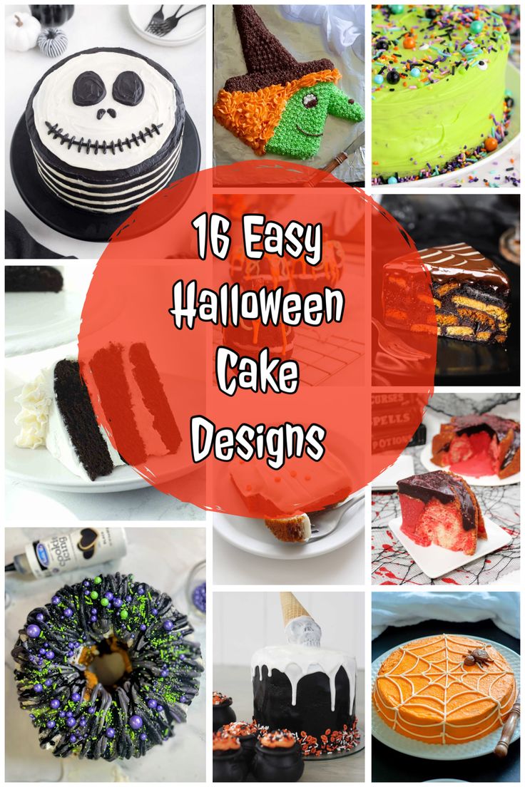 halloween cake designs that are easy to make