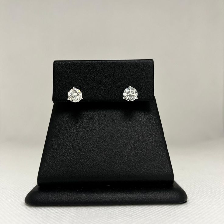 Celebrate Mother's Day in style with these three-prong stunning 0.25ct to 2.00ct lab diamond stud earrings in 14k white gold. Classic solitaire diamond stud earrings Diamond color E-F or F-G Diamond clarity VS or SI Number of Diamonds: 2,  Total weight of the Studs: 0.25ct total weight to 2.00ct total weight of both (Non-Certified) diamonds 14k solid white gold Screw Back High Quality Finish. (Any other Sizes also available) We are serving everything in lab-grown diamond jewelry even with Yellow Solitaire Diamond Round Earrings, Formal Round Cut Earrings, Classic Round Cluster Earrings With Brilliant Cut, Gift Round Cut Lab Grown Diamond Cluster Earrings, Formal Single Diamond Lab-grown Diamond Earrings, Anniversary Fine Jewelry Cluster Earrings, Fine Jewelry Round Prong Set Earrings, Lab Grown Diamond Cluster Earrings Gift, Round Solitaire Lab Grown Diamond Earrings