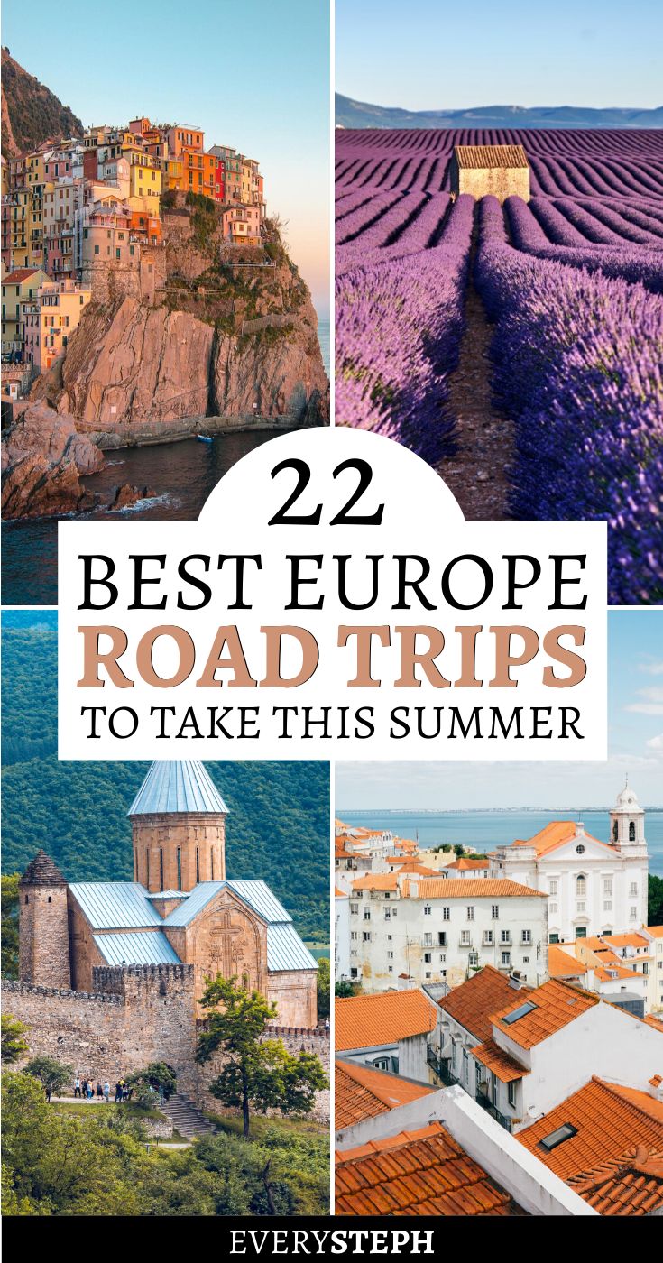 the best europe road trips to take this summer in every country, including lavender fields