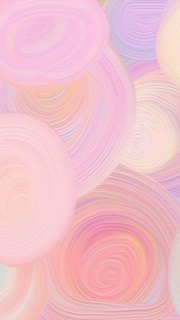 an abstract background with many circles in pastel colors