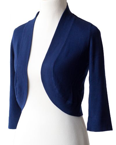 Blue Shrugs and Boleros | Jessica Howard Bolero Sweaters Bolero Sweaters, Blue Shrug, Royal Outfit, Bolero Sweater, Jean Skirts, Shrugs And Boleros, Royal Outfits, Jessica Howard, Bolero Jacket