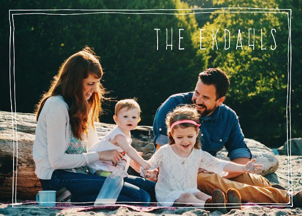 a family sitting on rocks with the words the exhales overlaying them