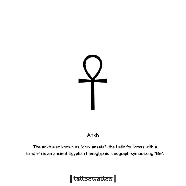 an image of an egyptian symbol in black and white with the caption ameth