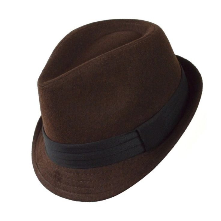 Super Stylish Fall Trilby Hat 35% Cotton And 65% Polyester Machine Wash. Fall/Winter. Fitted Short Brim Hat For Fall, Fitted Fall Hat With Short Brim, Winter Fitted Fedora With Wide Brim, Fitted Wide Brim Fedora For Winter, Fitted Casual Top Hat For Fall, Casual Fitted Winter Hat Band, Fitted Casual Felt Hat Flat Cap, Fitted Casual Felt Flat Cap, Fitted Fedora Hats For Fall