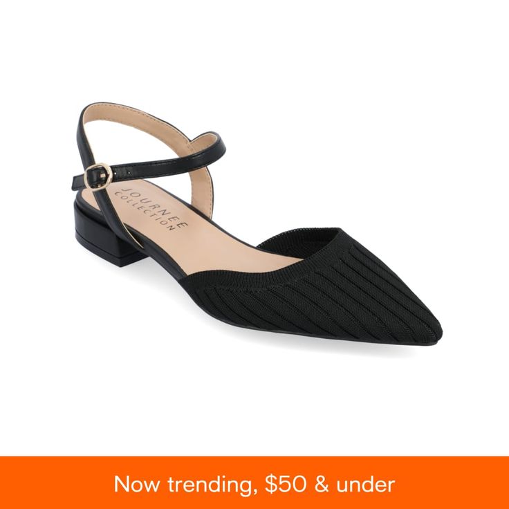 in stock Pointed Heels, Block Heel Shoes, Buckle Shoes, Mary Jane Flats, Pointed Toe Heels, Pointed Toe Flats, Journee Collection, Toe Sandals, Slingback Sandal