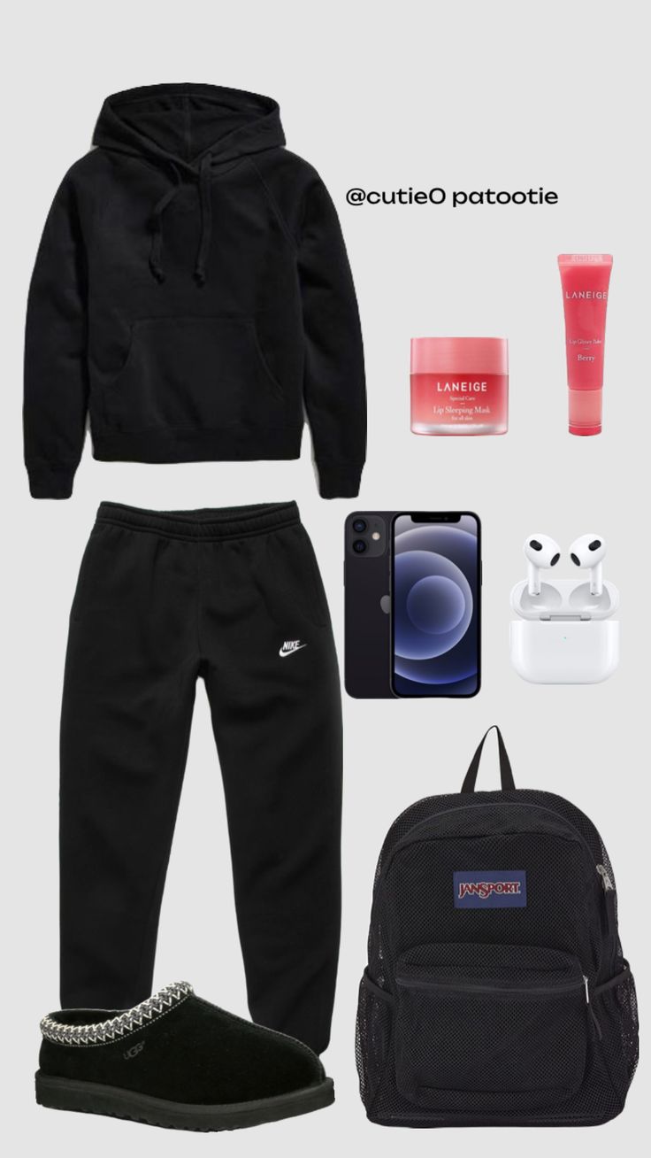 Outfits With Black Sweatpants, Outfit Ideas Sweatpants, Cute Highschool Outfits, Cute Outfits With Leggings, Teen Swag Outfits, Summer Shorts Outfits, Outfit Inspo Casual, Trendy Outfits For Teens, Cute Lazy Day Outfits