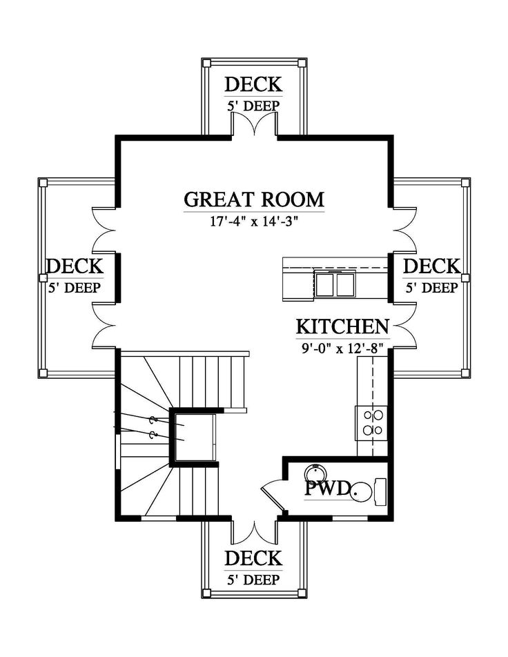 the second floor plan for this house