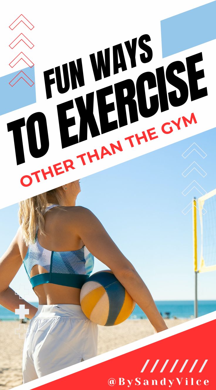 Fun ways to exercise other than the gym Fun Physical Activities For Adults, Outdoor Workout Ideas, Outdoor Excersise, Fun Ways To Workout, Fun Ways To Exercise At Home, Exercises To Do In The Pool, Fun Excersise, Exercise Class Ideas, Fun Exercise Ideas For Women