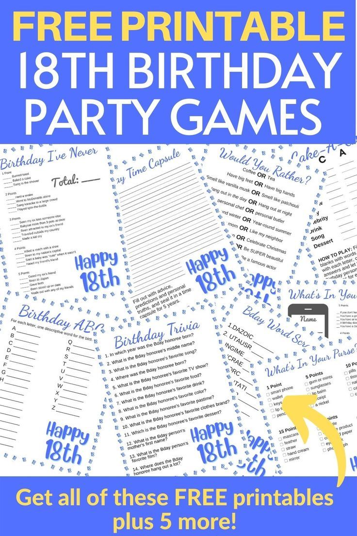 18th birthday party games 60 Th Birthday Games, Free 60th Birthday Printables, Games To Play At A 60th Birthday Party, 60th Birthday Party Games Free Printable, 60 Birthday Party Games, 60th Birthday Party Games For Adults, 60th Birthday Games For Adults, 18th Birthday Party Activities, 60 Birthday Party Decorations