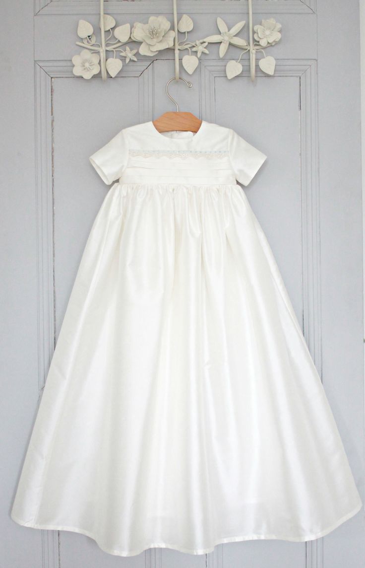 Unisex Christening gown.  #Christening #baptism #Christeninggown Repurpose Wedding Dress, Christening Gowns For Boys, Baby Christening Dress, Christening Outfits, Baby Christening Gowns, Baby Christening Outfit, Christening Dresses, Christening Ideas, Baby Boy Christening