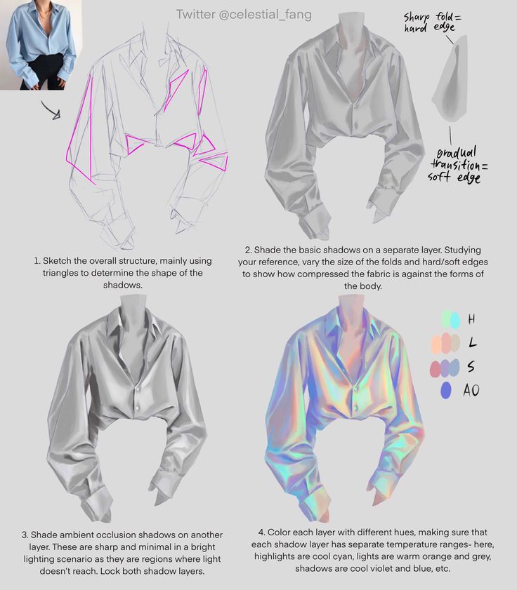 the instructions for how to make an origami shirt with long sleeves and collars