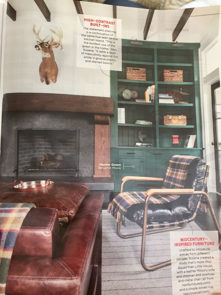 a living room filled with furniture and a fire place