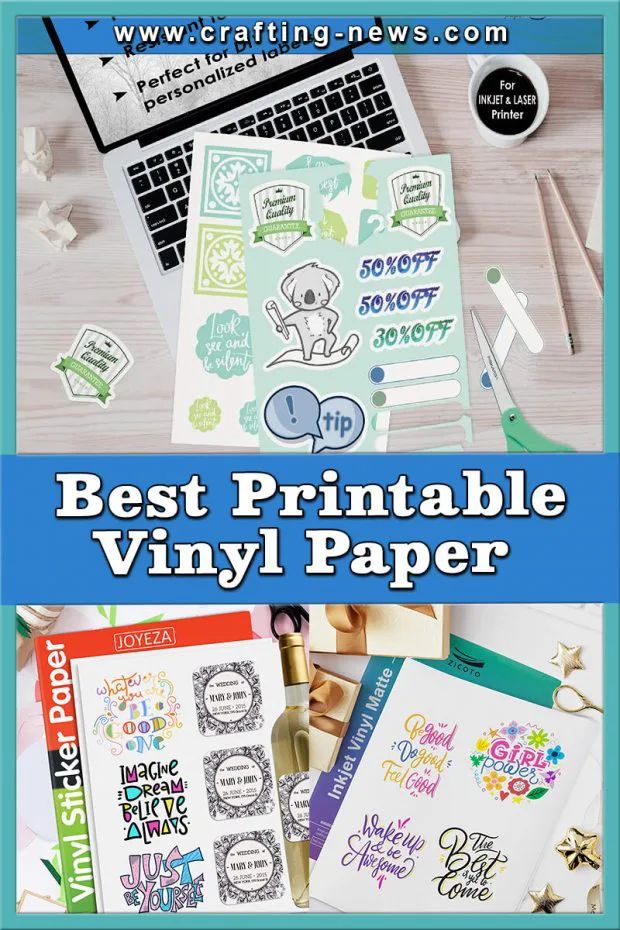 the best printable vinyl paper for crafts