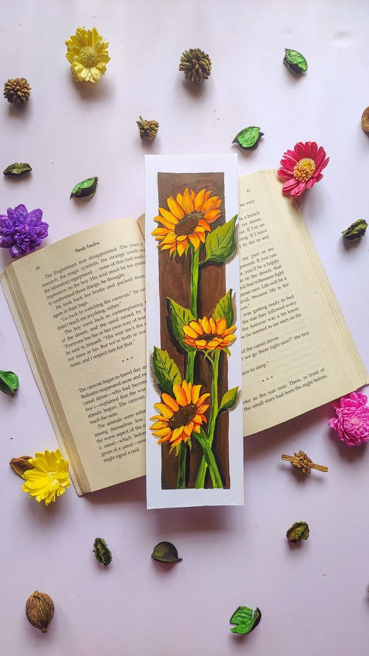 Sunflower🌻 acrylic bookmark🔖 painting by @ananyasartandcreation | acrylic painting food
, kitchen artwork painting
, kitchen artwork painting
, acrylic painting kitchen art
, oil painting food
, kitchen paintings art wall decor
, kitchen paintings art wall decor bohemian
, fruit wall art
, fruit art print
, fruit painting prints
, abstract fruit painting
, fruit canvas painting Aesthetic Bookmarks Painting, Acrylic Paint Bookmark Ideas, Bookmark Ideas Painting, Sunflower Painting Aesthetic, Acrylic Bookmark Ideas Aesthetic, Acrylic Painting Bookmarks, Bookmark Art Ideas, Bookmark Painting Ideas Acrylic, Painted Bookmarks Acrylic