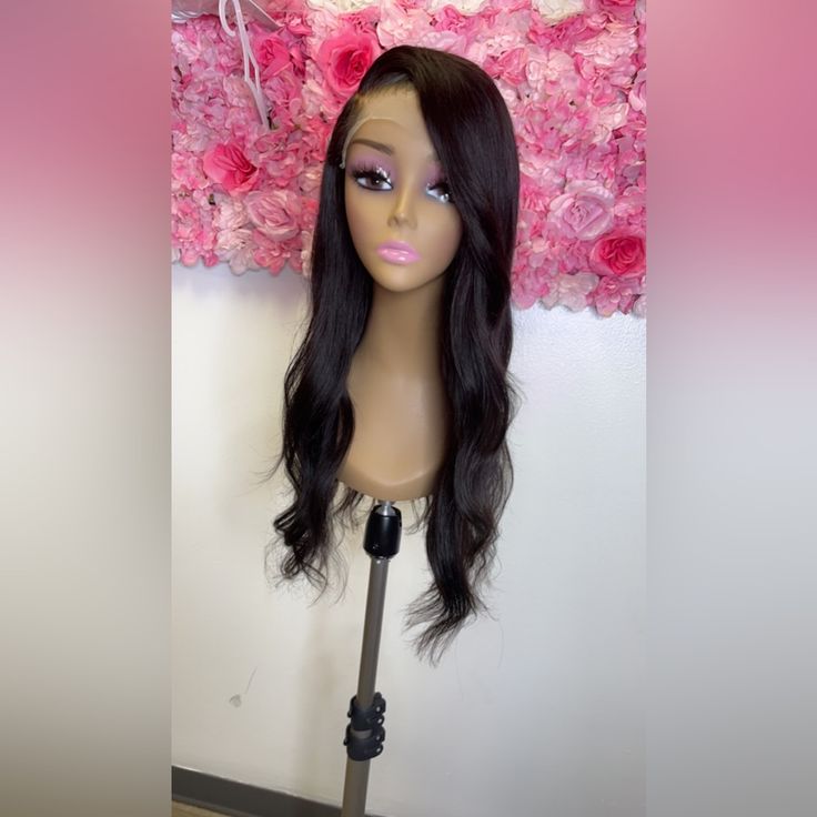 Layered 24” Lace Front Wig Wig Color, Lace Front Wig, Lace Front Wigs, Wig Hairstyles, Lace Front, Womens Hairstyles, Wigs, Lace, Hair