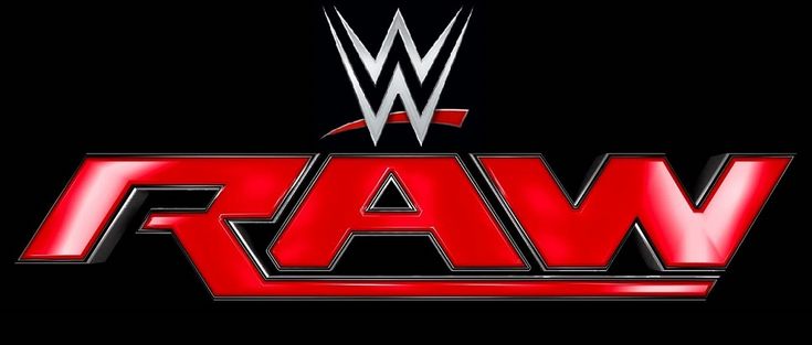 the logo for wwe's raw