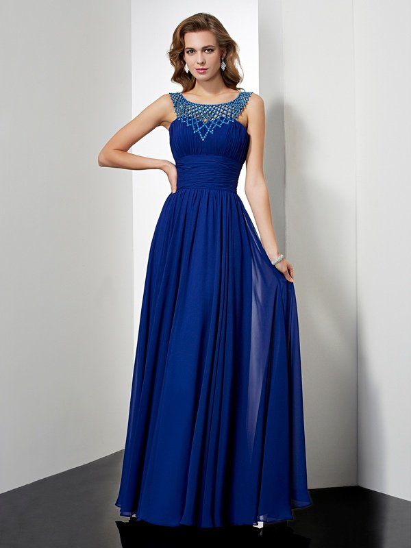 Prom Dress Royal Blue High Neck Sleeveless Empire Chiffon Long 2024 is very popular among our customers across the globe. Currently, we provide a wide range of colors and sizes for you, so you can choose what you like according to your special requirements! Product Details:Silhouette: Empire, Fabric: Chiffon, Neckline: High Neck, Sleeve: Sleeveless, Embellishment: Beading, Back Style: Zipper, Hemline Train: Floor-Length, Shown Color: Royal Blue Long Chiffon Dresses, Classy Prom, Fitted Prom Dresses, Royal Blue Prom Dresses, Chiffon Dresses, Affordable Prom Dresses, Chiffon Dress Long, Beautiful Prom Dresses, High Neck Sleeveless