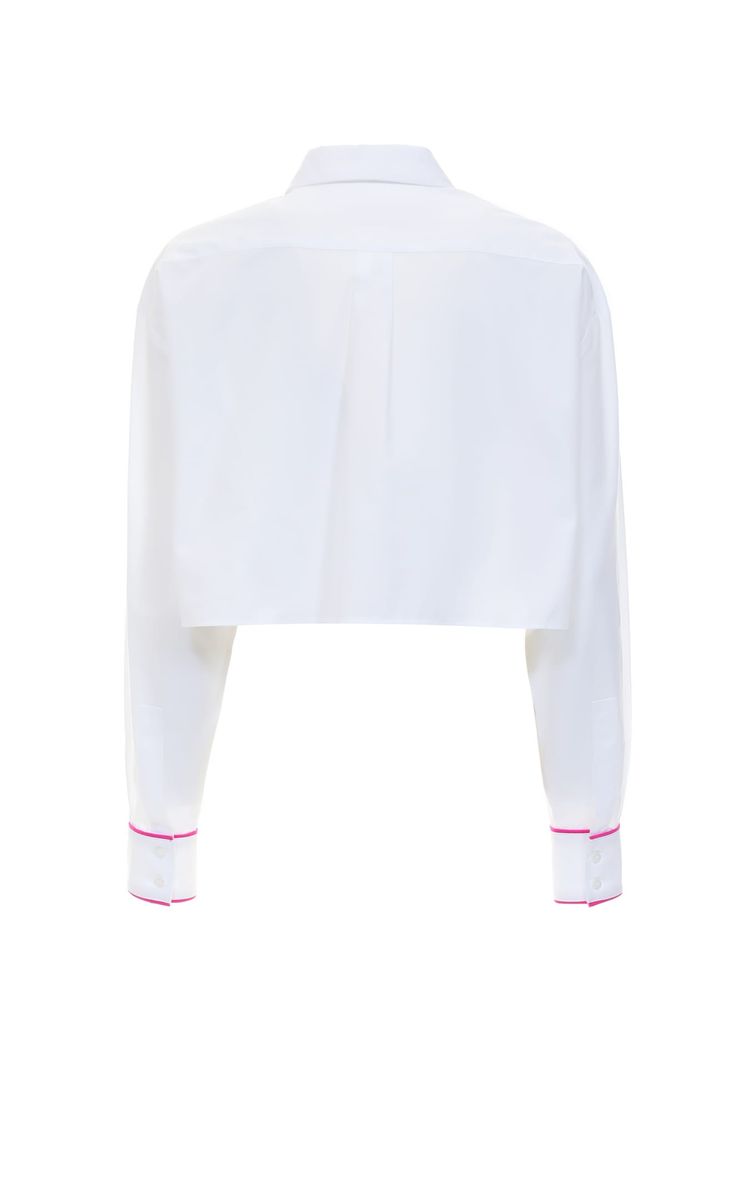 Chiara Ferragni white shirt White Fitted Blouse With Fold-down Collar, White Fitted Blouse With Fold Down Collar, White Blouse With Relaxed Fit And Fold Down Collar, White Blouse With Fold Down Collar And Relaxed Fit, White Spring Shirt With Fold Down Collar, White Spread Collar Shirt For Daywear, White Spread Collar Blouse For Daywear, White Shirt With Spread Collar For Daywear, White Shirt With Fold Down Collar For Spring