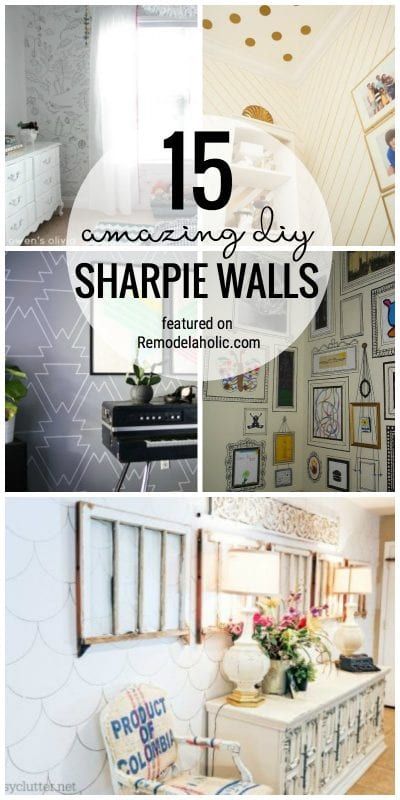 the top ten amazing diy sharpie walls featured on remodelaholic com