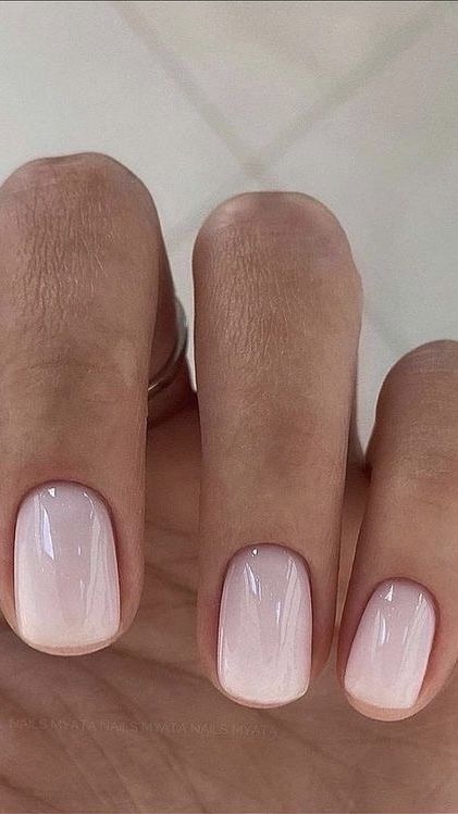 Bridesmaids Nails, Milky Nails, Her Nails, Casual Nails, Polish Colors, Pink Nail, Neutral Nails, Girls Nails, Chic Nails