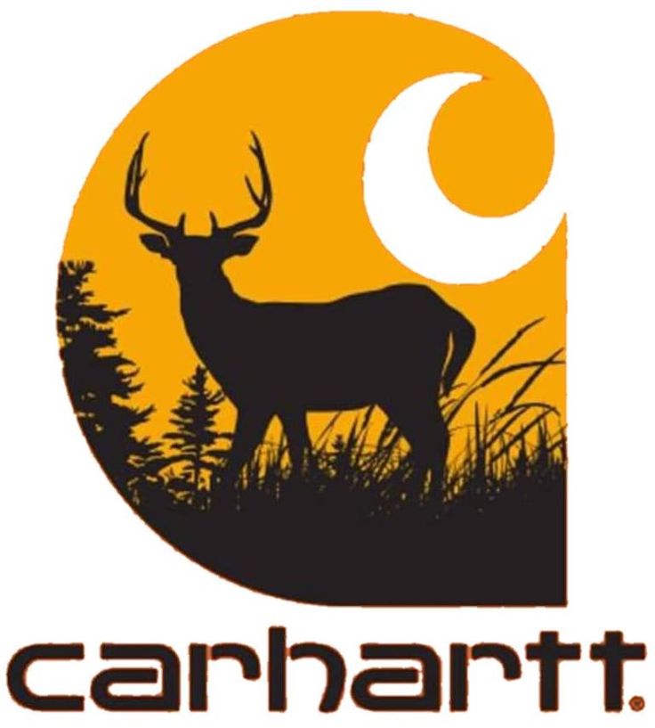 the logo for carnart's deer hunting and wildlife preserve, which is located in