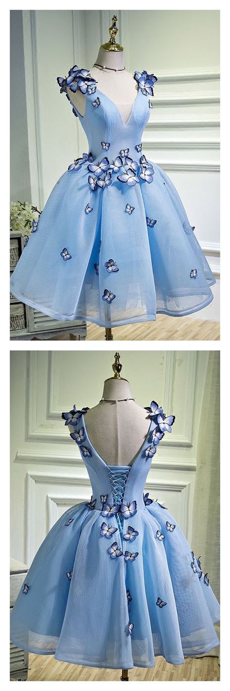 Sky Blue Prom Dress, Blue Homecoming Dresses, Dresses Homecoming, Short Homecoming Dress, A Line Prom Dresses, فستان سهرة, Short Prom, Homecoming Dresses Short, Prom Dresses Blue