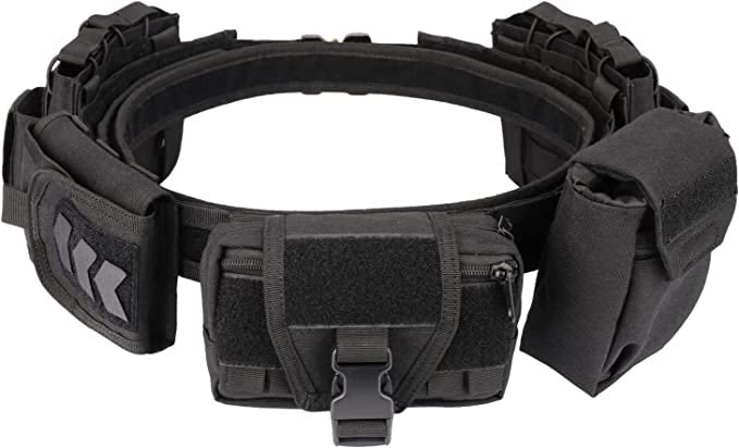 Amazon.com: Battle Belt Tactical Belts Men-Duty Belts Law Enforcement 1.5" Nylon Military Utility Belt Police Belt with Heavy Pouches : Sports & Outdoors Tactical Utility Belt, Utility Belt Concept Art, Sci Fi Belt, Belt With Pouches, Techwear Belt, Batman Utility Belt, Battle Belts, Police Belt, Tactical Outfit