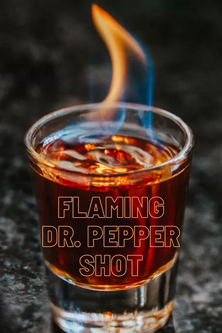 Alcoholic Drinks With Dr Pepper, Dr Pepper Shots, Flaming Dr Pepper Recipes, Dr Pepper Alcoholic Drinks, Flaming Doctor Pepper, Dr Pepper Wedding, Fireball And Dr Pepper, Dr Pepper Shot, Dr Pepper Cocktail