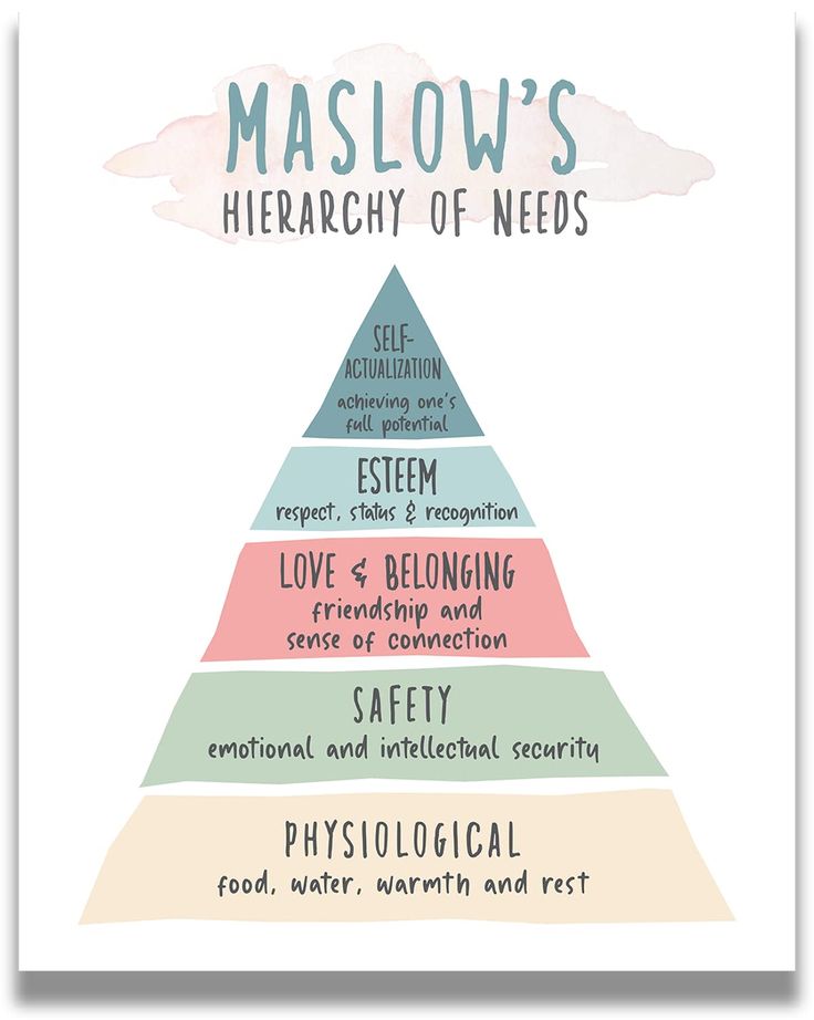 maslow's hierarchy of needs