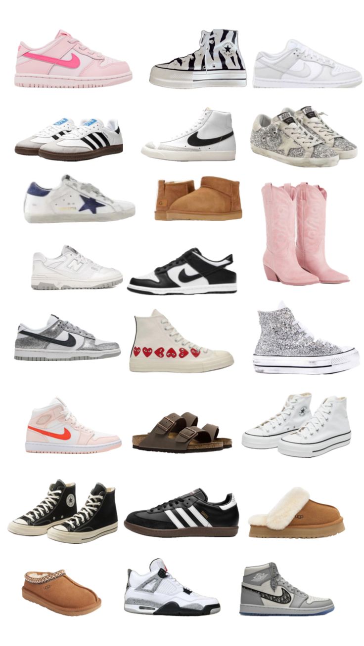 shoes! Cutw Shoes, Shoes Shuffle, Preppy Shoes, Pretty Shoes Sneakers, Shoe Ideas, All Nike Shoes, Shoe Wishlist, Shoes Teen, Cute Nike Shoes