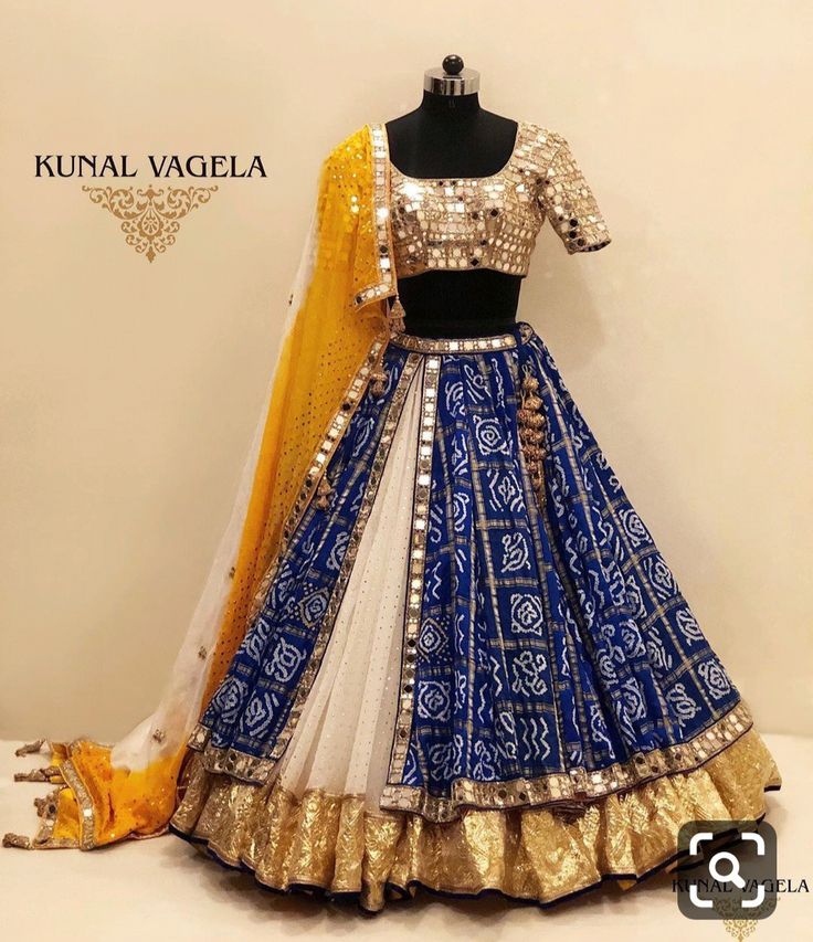 Bandhani Dress Party Wear, Bandhani Lehenga, Garba Dress, Mirror Work Lehenga, Choli Dress, Dress Party Wear, Bandhani Dress, Navratri Dress, Navratri Chaniya Choli