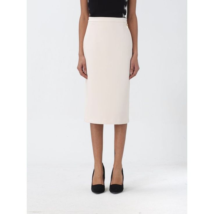 Spring/Summer 2024 Elisabetta Franchi Skirt Woman White Size Type: It Sku: Gig-Go010 ~ 193 Welcome To The Official Luosophy Poshmark Closet! Luosophy Is A Luxury Brand Reselling Company Founded In San Diego, Ca From 2016. All Our Products Are Imported From Italy And Sold In The Usa. We Do Our Best To Provide High Fashion, Luxury Items At Affordable Prices. We Guarantee All Our Products Are 100% Authentic. Shop With Us And You Will Forget About Shopping At Department Or Brand Name Stores. Our Pri Feminine Cocktail Skirt With Lining, Feminine Formal Pleated Skirt, Cocktail Midi Skirt, Cocktail Knee-length Skirt, Feminine Formal Lined Skirt, Chic Summer Evening Pencil Skirt, Chic Pencil Skirt For Cocktail Occasions, Modern Pencil Skirt For Spring Party, Chic Knee-length Cocktail Skirt