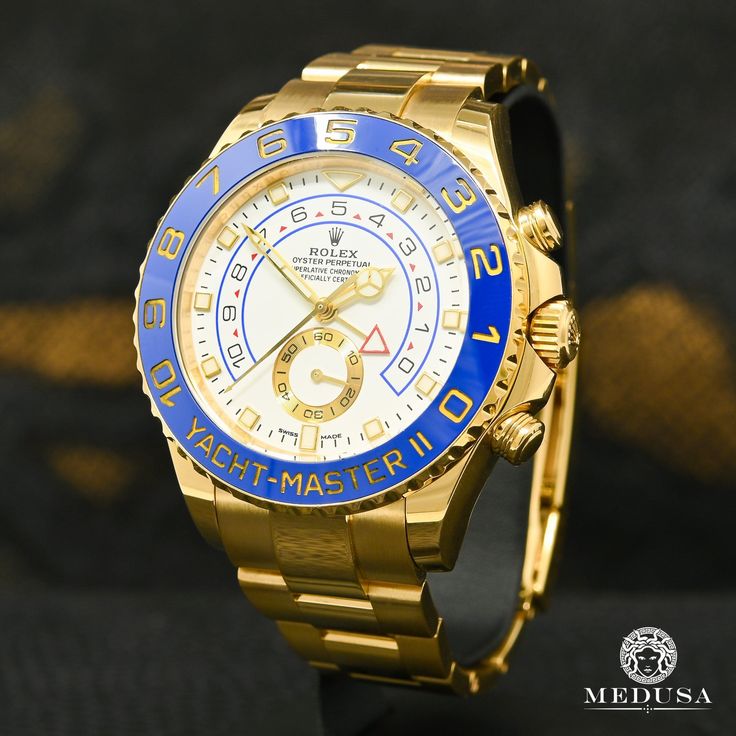 Rolex Yacht-Master II 44mm watch in 18-Karat gold 44mm
 The watch

Brand: Rolex
Dial: 44mm White
Model: Yacht-Master II 116688
Year: 2019 (Serial number provided on request only)
Metal: gold 18-karat
Glass: sapphire crystal
New rolex box and original paper included


* Take note *
Medusa jewelry is not an official Rolex reseller, all our watches are Used certified.

To learn more about certification and authenticity → CLICK HERE !