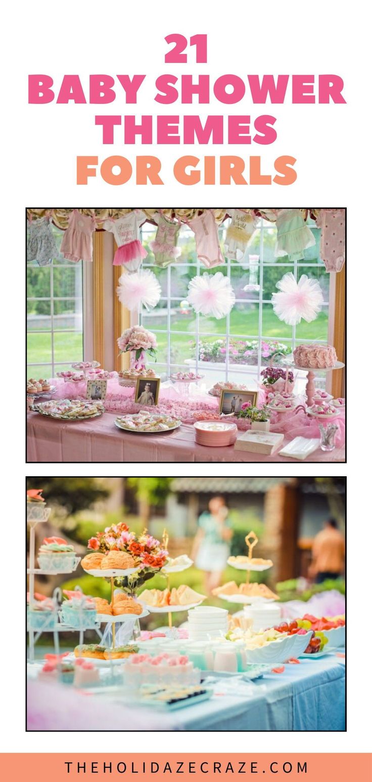 baby shower themes for girls and boys