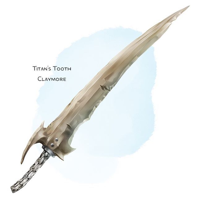 an artistic rendering of a sci - fi style toothbrush with the words titan's tooth clampore on it