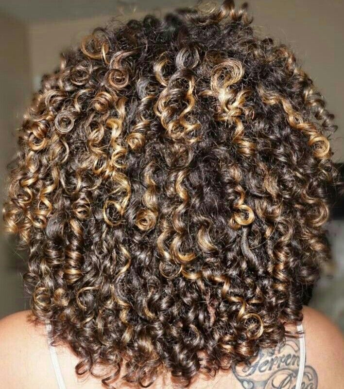 Crochet Hairstyles, Dyed Curly Hair, Highlights Curly Hair, Best Natural Hair Products, Crimped Hair, Dark Hair With Highlights, Colored Curly Hair, Pelo Afro, Dyed Natural Hair