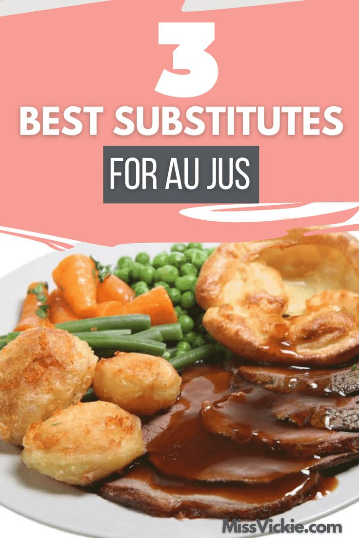 a plate with meat, potatoes and peas on it that says best substitutes for