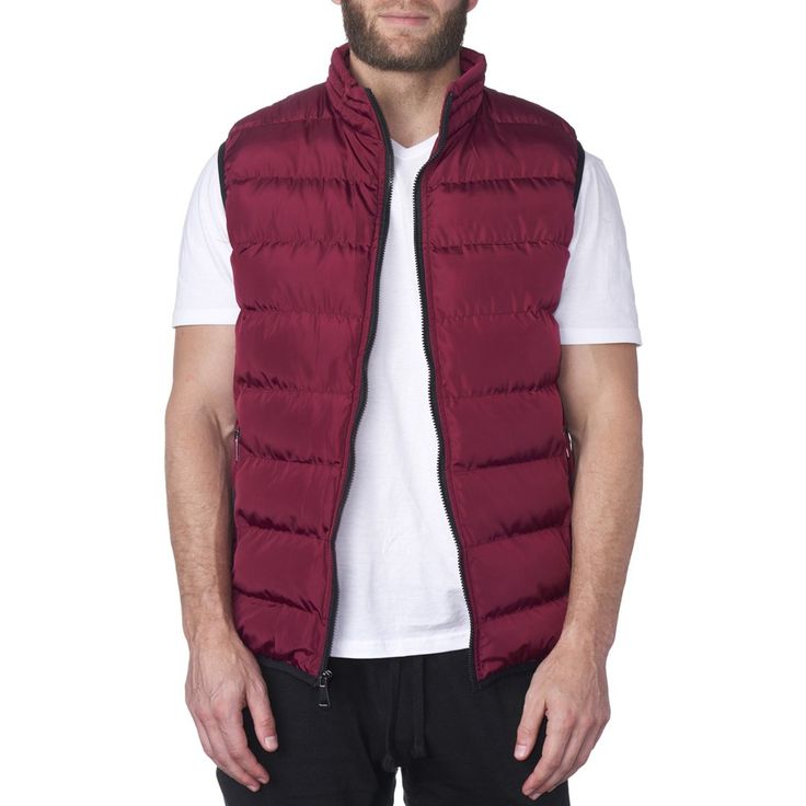 Asher Down Alternative Vest By Alpine Swiss Product Features: Shell, Fill, Lining: 100% Polyester STYLISH – The Asher puffer vest is stylish and versatile for casual or outdoor activewear. Wear it over T-shirts, long sleeve shirts, button downs, or sweaters for endless combinations of fashionable and functional outfits. WARM – A cruelty free down alternative polyester fill makes this vest lightweight and comfortably warm. The wide panel quilted design prevents leakage of filling and maintains it Winter Functional Solid Vest, Functional Solid Winter Vest, Sporty Winter Outdoor Vest, Sporty Winter Vest For Outdoor Activities, Sporty Outdoor Winter Vest, Sporty Solid Color Outdoor Puffer Jacket, Functional Solid Color Winter Vest, Casual Spring Puffer Jacket For Outdoor Activities, Winter Outdoor Nylon Vest